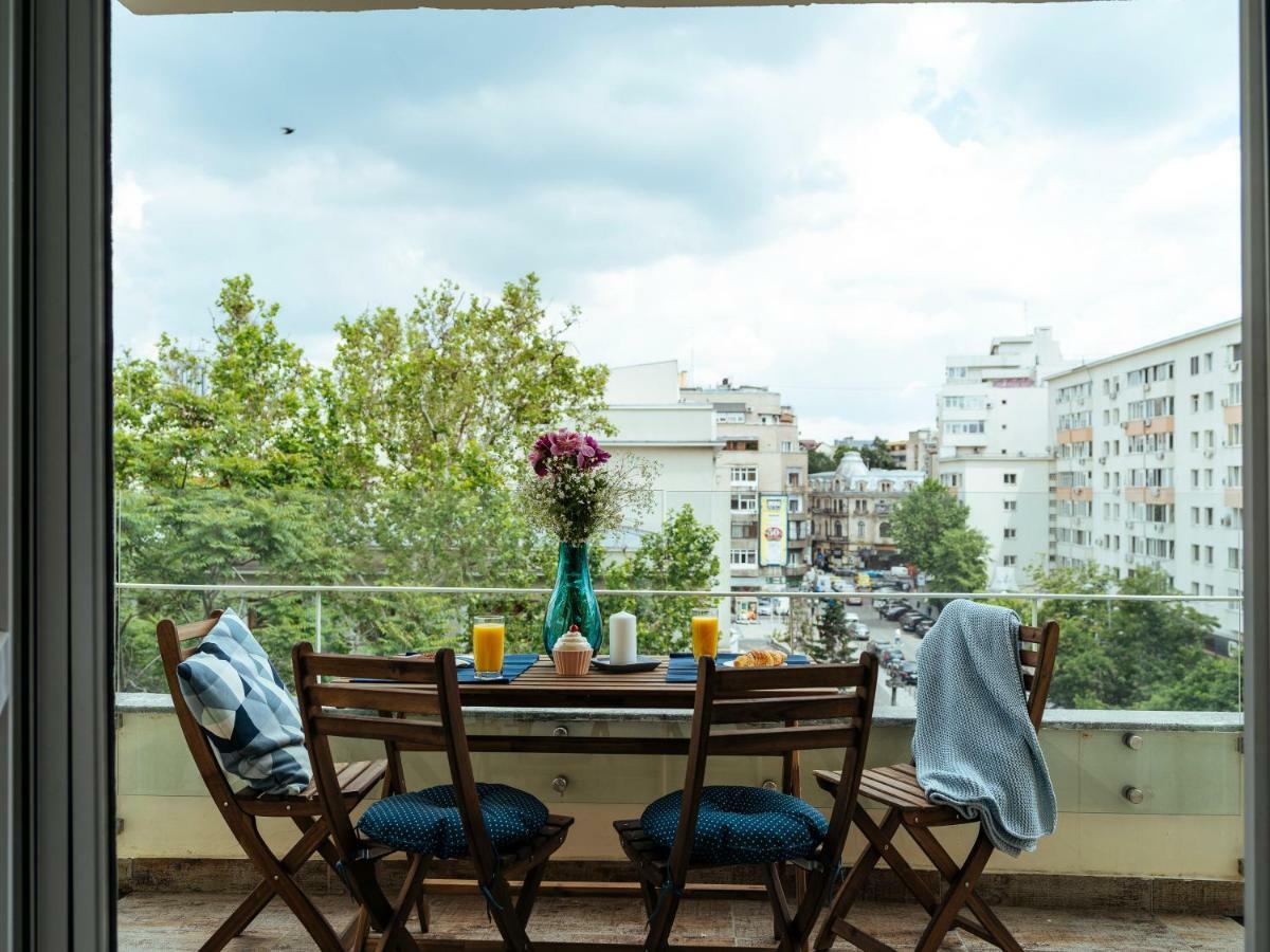 Bright And Spacious Central Apartment- Piata Amzei Бухарест Экстерьер фото