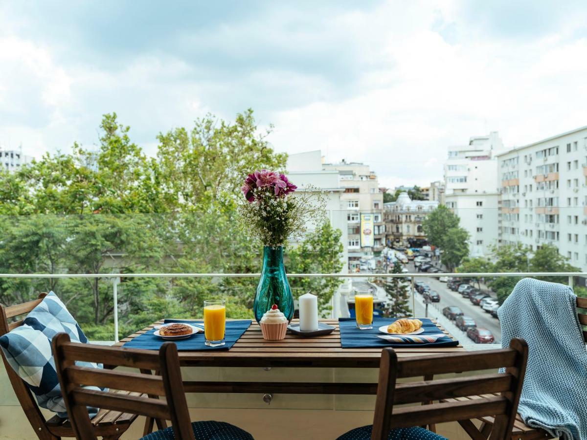 Bright And Spacious Central Apartment- Piata Amzei Бухарест Экстерьер фото